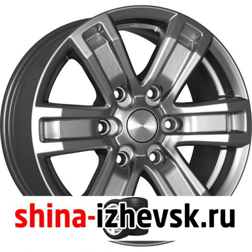Колесный диск КиК R7-Рольф оригинал 7.5xR17 6×139.7 ET30 DIA106.1 темно-серый в Ижевске